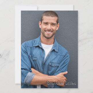 Take 2 Hollywood Actor Talent Promo Comp Card