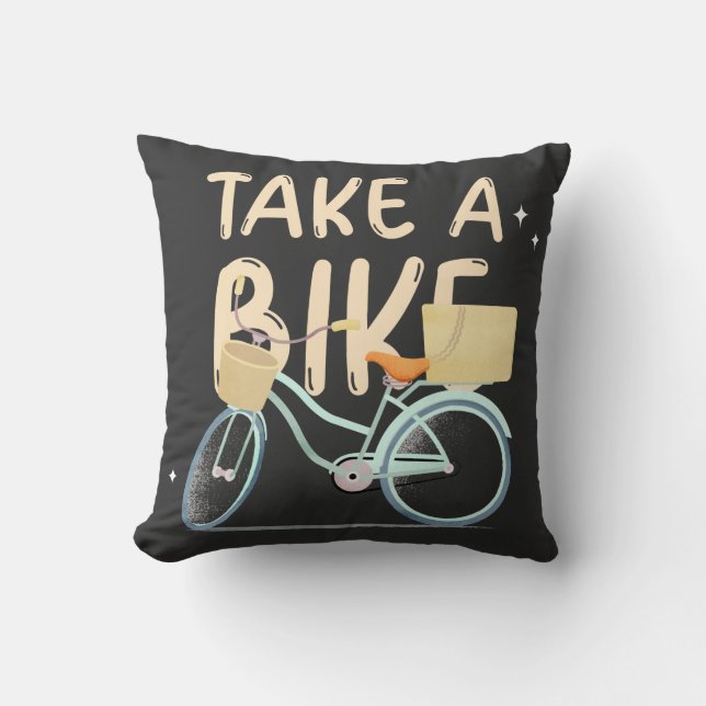 Take A Bike Cushion (Front)