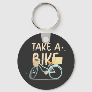 Take A Bike Key Ring