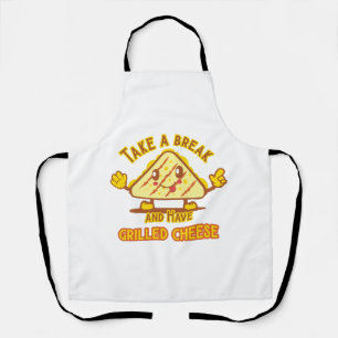 Take a Break and Have Grilled Cheese Apron