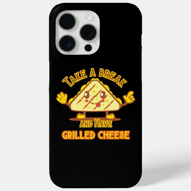 Take a Break and Have Grilled Cheese Case-Mate iPhone Case (Back)