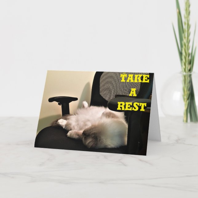 Take A Break, card (Front)