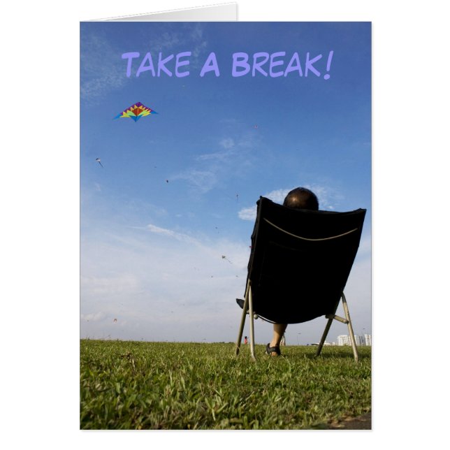 Take A Break Card (Front)