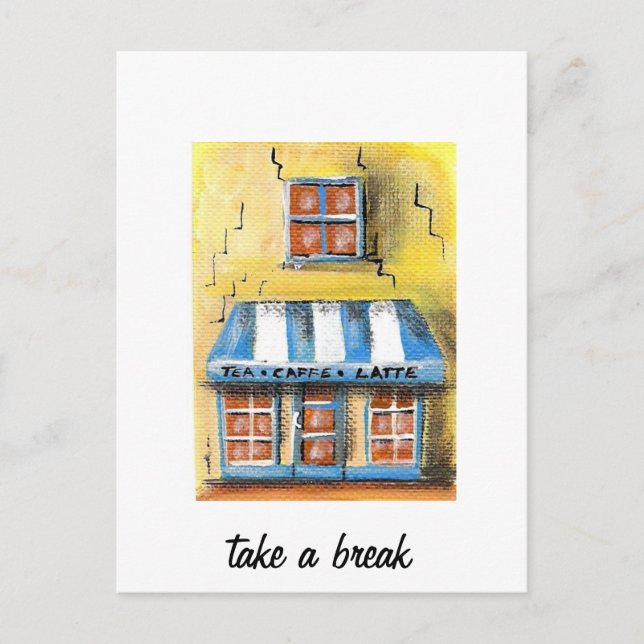 Take a Break Postcard (Front)