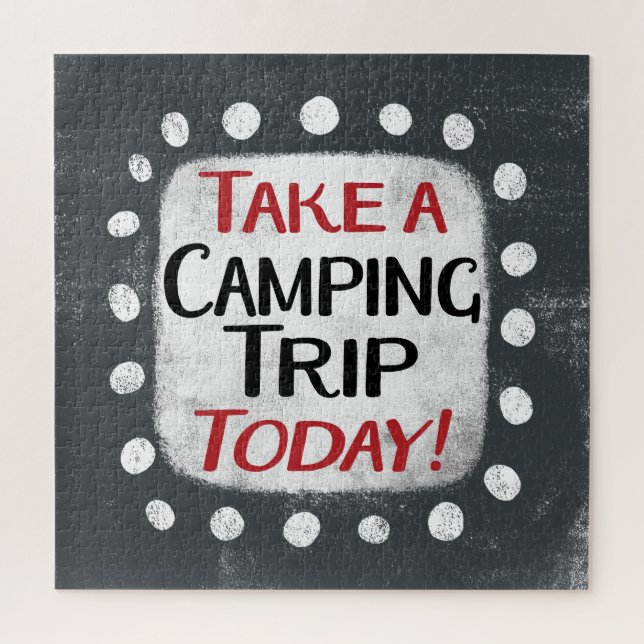 Take a Camping Trip Today Jigsaw Puzzle (Vertical)