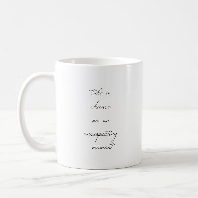 Take A Chance Mug (Left)