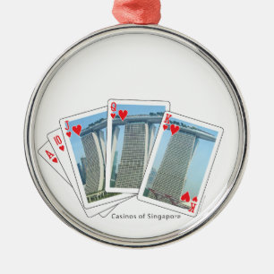 Take A Chance On Me - Customisable Metal Ornament