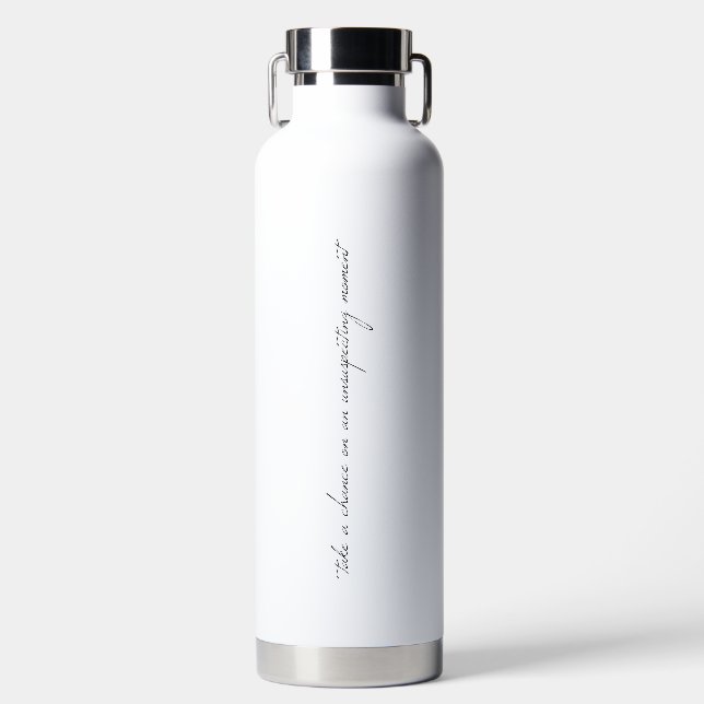 Take A Chance Vacuum Insulated Bottle (Front)