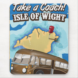 Take a coach to the Isle of Wight Mouse Pad