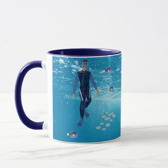 take a deep breath with a cool mug (Left)