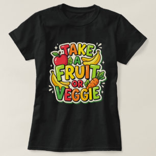 Take a Fruit or Veggie Lunch Lady T-Shirt