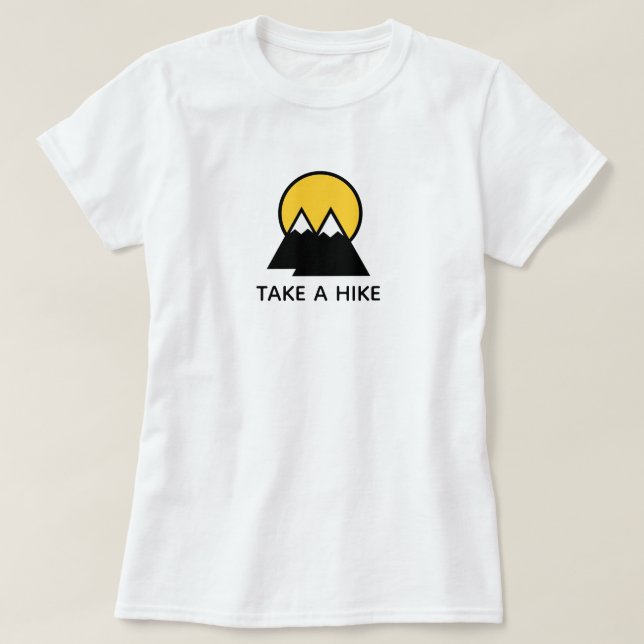 Take A Hike Adventure T-Shirt (Design Front)