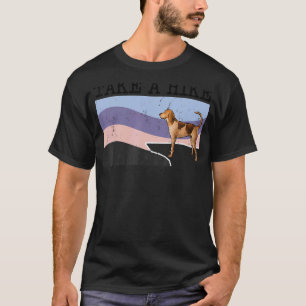 Take A Hike American English Coonhound Graphic Hik T-Shirt