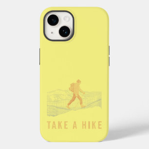 Take a Hike Blue and Red Case-Mate iPhone Case