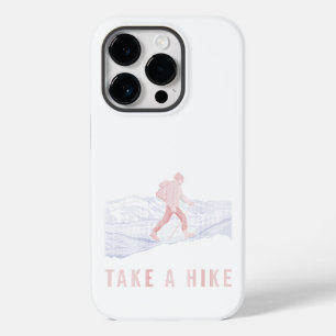 Take a Hike Blue and Red Case-Mate iPhone 14 Pro Case