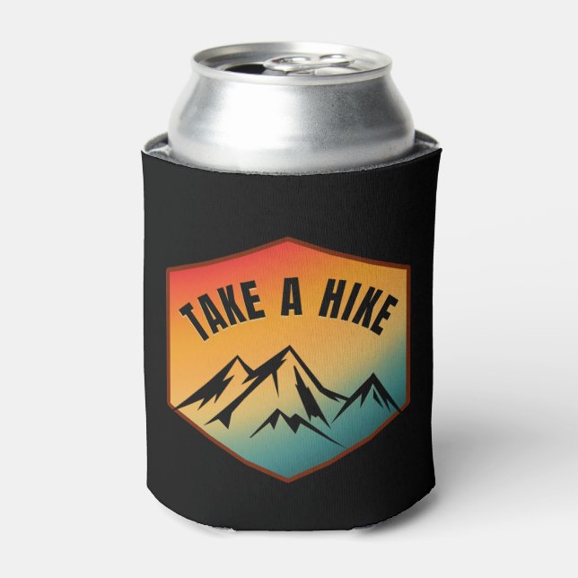 TAKE A HIKE CAN COOLER (Can Front)