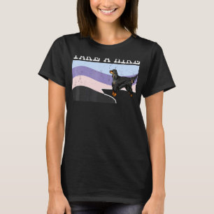 Take A Hike Gordon Setter Graphic Hiking T-Shirt