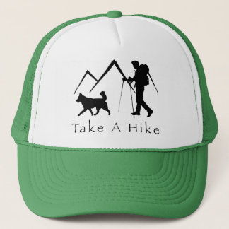 Take A Hike Hat-Mountains Trucker Hat