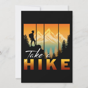 Take A Hike Invitation