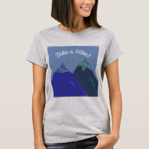 Take a Hike Mountain Design T-Shirt