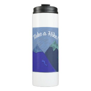 Take a Hike Mountain Design Thermal Tumbler