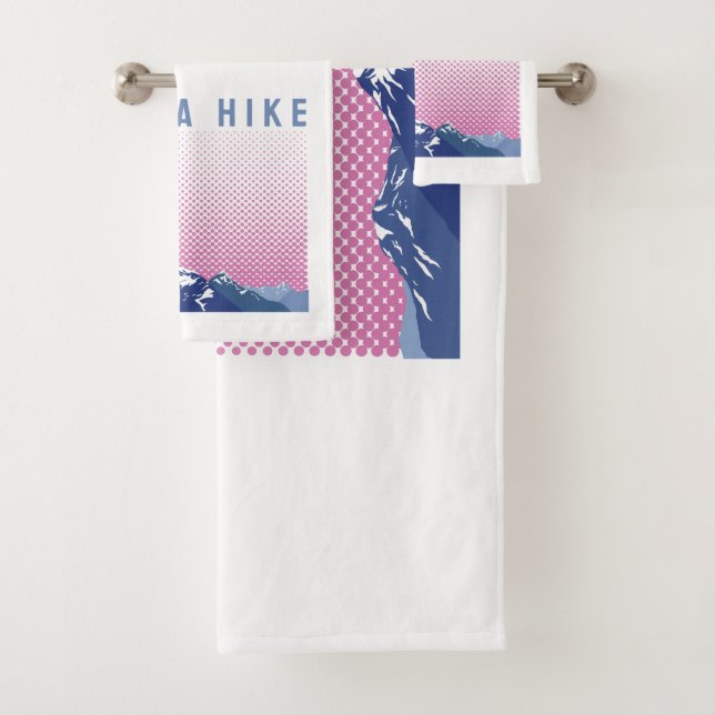Take a Hike / Outdoor  Adventure Bath Towel Set (Insitu)