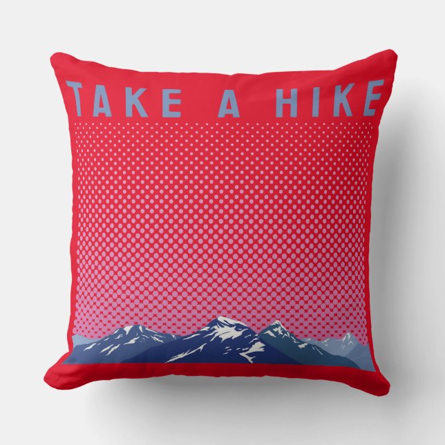 Take a Hike / Outdoor  Adventure Cushion (Front)