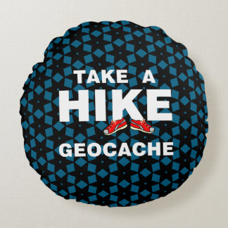 Take A Hike Round Cushion