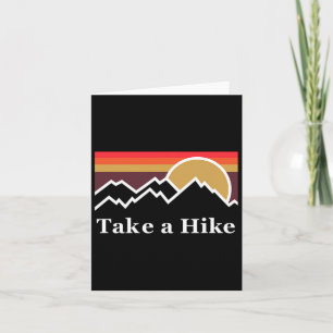 Take A Hike Sun Design Fr Wander Card