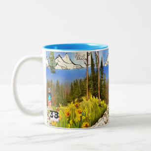 Take a Hike Two-Tone Coffee Mug