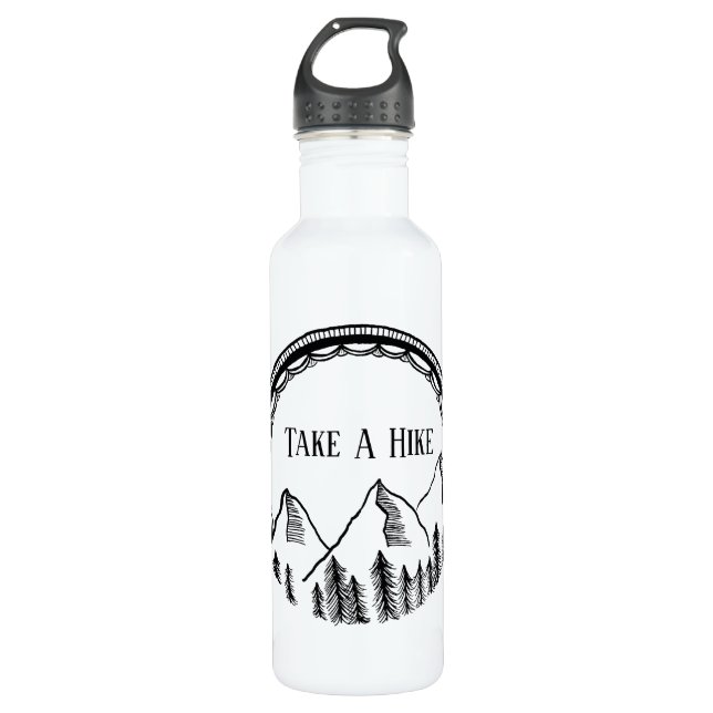Take A Hike water bottle (Front)