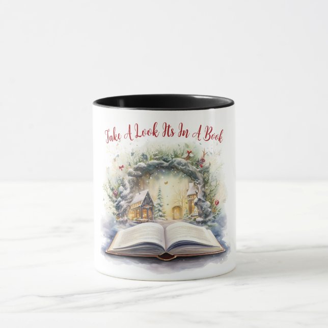 Take A Look It's In A Book Mug (Center)