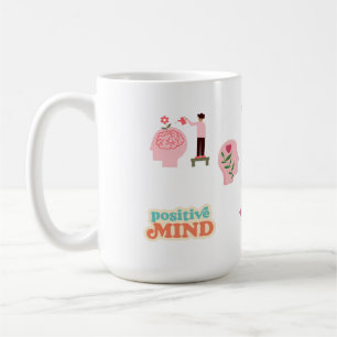 TAKE A MOMENT SIP OF PEACE White Classic 15 OZ. Coffee Mug
