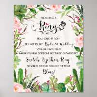 Take a Ring Game Fiesta Cactus Bridal Shower