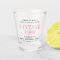 Take a Shot 40th Birthday Party Favour