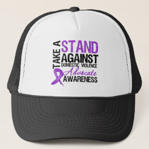 Take A Stand Against Domestic Violence Trucker Hat
