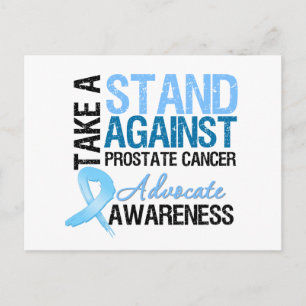 Take a Stand Against Prostate Cancer Postcard