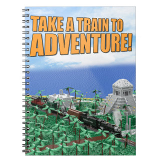 Take a Train to Adventure Notebook