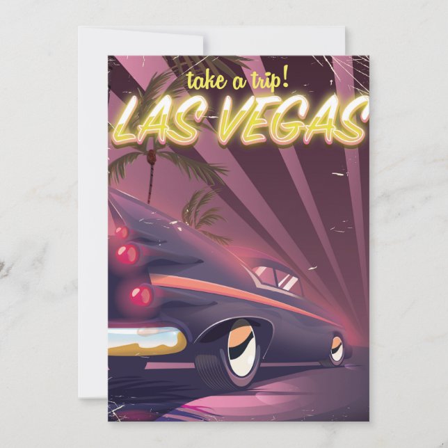 Take a trip to Las Vegas Nevada! (Front)