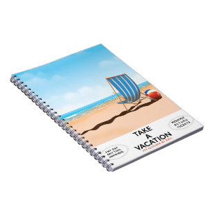 Take a Vacation Notebook