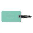 Take Adventures in Seafoam | Luggage Tag