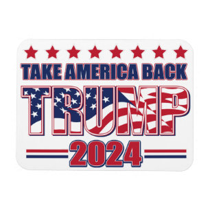 Take America Back Trump 2024 Magnet