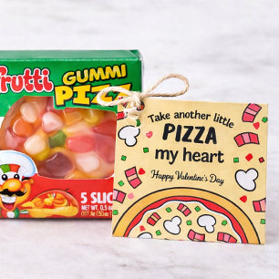 Take another little PIZZA my heart Valentine Favour Tags