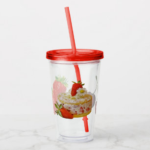 Take away mugg — Fruit Acrylic Tumbler
