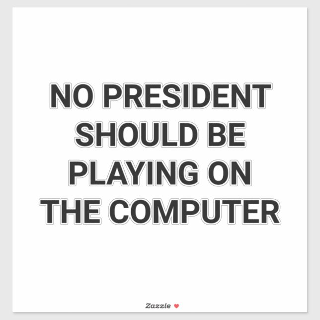 TAKE-AWAY TRUMP'S COMPUTER Hankamer Artjunkhaus   (Sheet)
