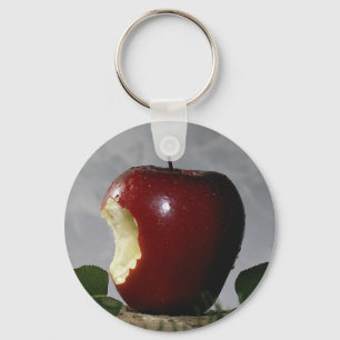 Take Bite Out Of Apple Key Ring