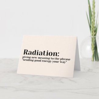 Take Care Cards - New Meaning Radiation