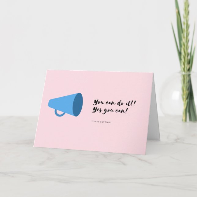 Take Care Cards - You Can Do It, Yes You Can! (Front)