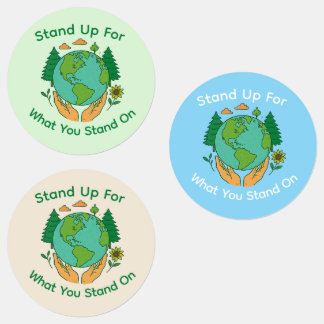 Take Care of the Earth Stickers