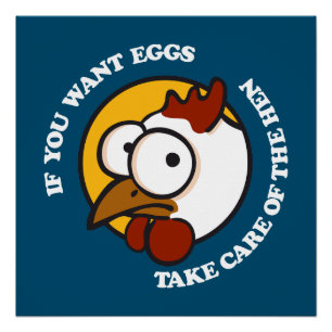 Take care of the hen 1 poster